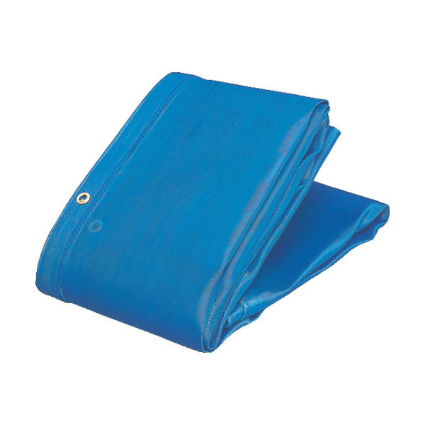 トラスコ中山 TRUSCO ソフトメッシュシートα 幅1.8mX長さ5.4m 青 GM-1854A B 1枚 120-4645（直送品）