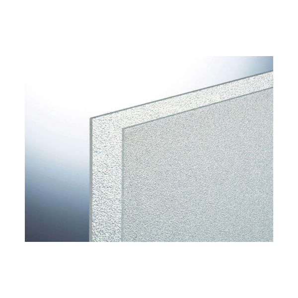 アイテック 光 スチロール樹脂板 透明マット両面タイプ 2.4×1830X915mm PSWM-1801 1枚 354-9721（直送品）