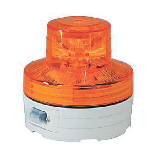 日動工業 日動 電池式LED回転灯ニコUFO 夜間自動点灯タイプ 黄 NU-BY 1個(1台) 356-1348（直送品）