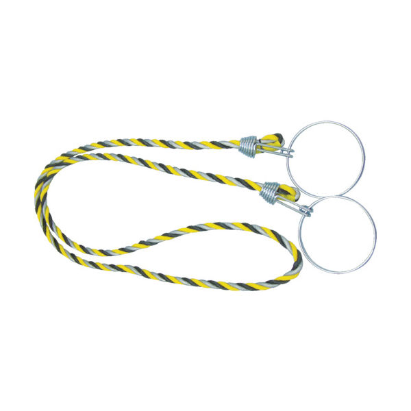 トラスコ中山 TRUSCO コーン用ロープ 反射標識 12mmX2m TCC-31 1本(1個) 360-0181（直送品）