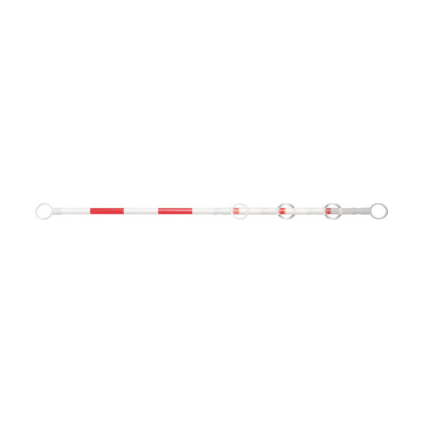 ミツギロン スライドバー (紅白) 35φ×1.3~2m SFー23ーR SLB-RW 1本(1個) 273-5474（直送品）