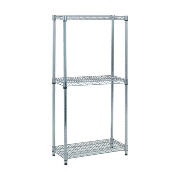 トラスコ中山 TRUSCO スチール製メッシュラック W605XD457XH1228 3段 TME-4243 1台(1個) 299-5841（直送品）