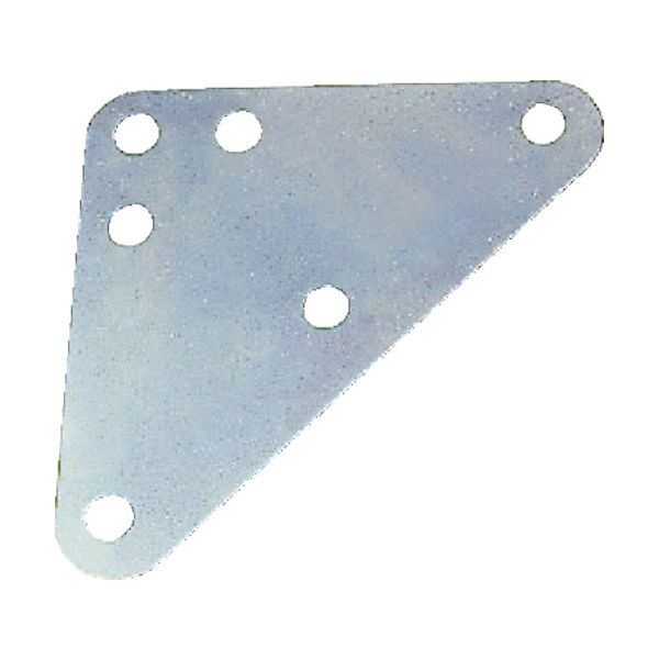 トラスコ中山 TRUSCO 棚部材 シングル振止金具 大 L 1個 507-2972（直送品）