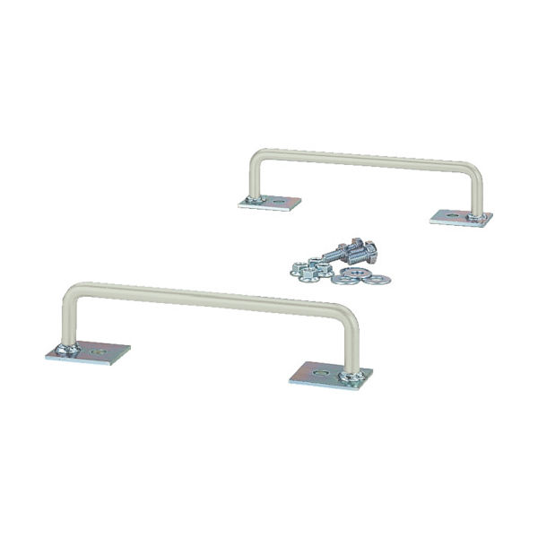 トラスコ中山 TRUSCO 棚部材 軽量棚用ハンドルユニット2本組 HU 1セット(2個) 507-2395（直送品）