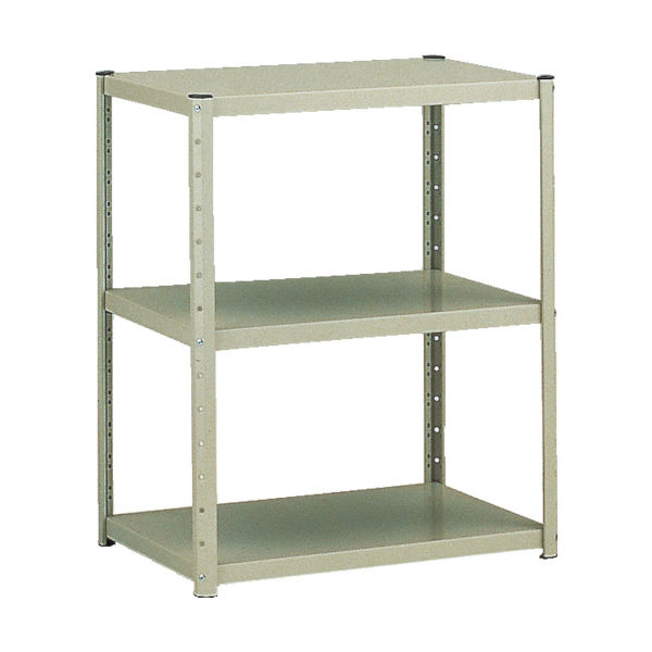 トラスコ中山 TRUSCO ソフトラック W600XD400XH740 3段 白 SL-0703S W 1台(1個) 507-5068（直送品）