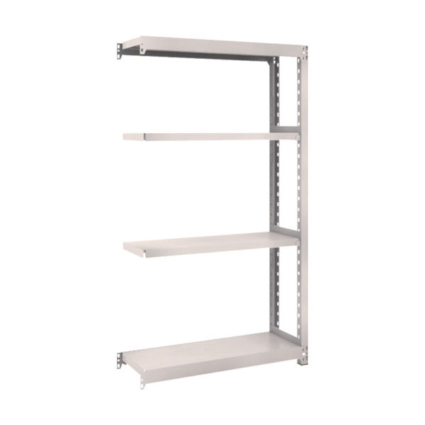 軽中量ボルトレス棚 M2型 （200kgタイプ、高さ1500mm、4段タイプ） 連結型（棚段数4段タイプ）