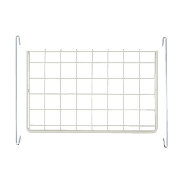 トラスコ中山 TRUSCO メッシュ棚板 ステー付 419X260 NG ネオグレー TMT-450 1枚(1個) 256-7768（直送品）