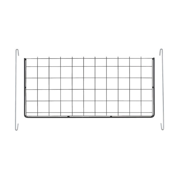 トラスコ中山 TRUSCO メッシュ棚板 ステー付 569X260 BK 黒 TMT-600 1枚(1個) 256-7792（直送品）