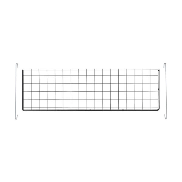 トラスコ中山 TRUSCO メッシュ棚板 ステー付 869X260 BK 黒 TMT-900 1枚(1個) 256-7814（直送品）