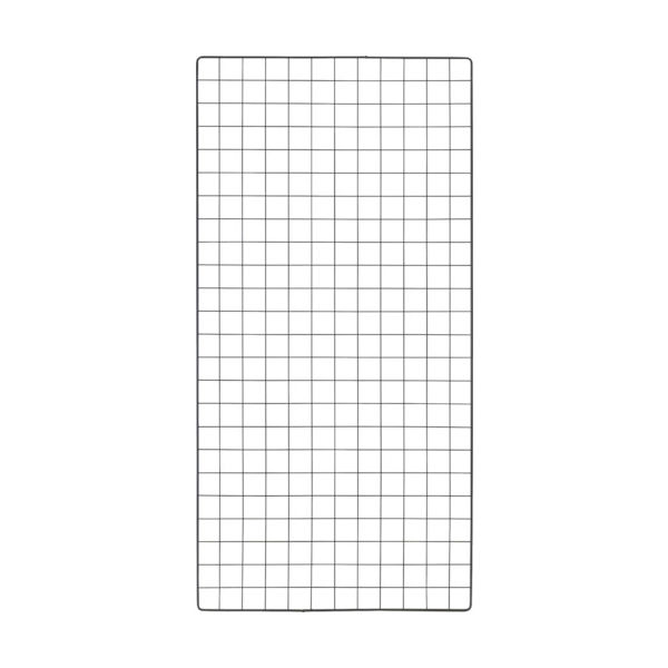 トラスコ中山 TRUSCO 棚用ディスプレイネット 金具付 600X1200 黒 TN-6012 BK 1枚(1個) 512-7653（直送品）
