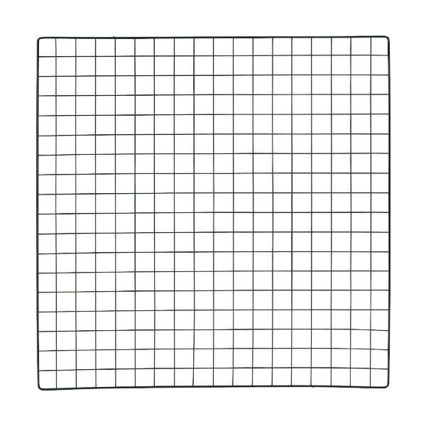 トラスコ中山 TRUSCO 棚用ディスプレイネット 金具付 900X900 黒 TN-9009 BK 1枚(1個) 512-7718（直送品）