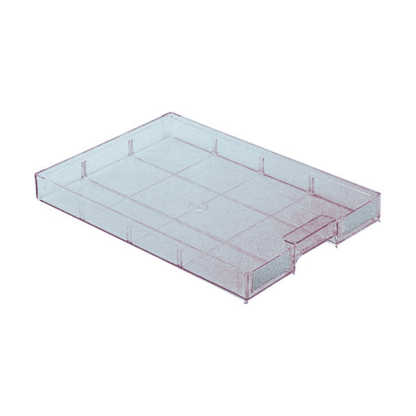 トラスコ中山 TRUSCO パーツケース 横型バンラックケース引出 内寸234X318XH32 A4-20 1個 287-9701（直送品）