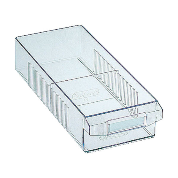 トラスコ中山 TRUSCO パーツケース バンラックケースA型引出 内寸108X277XH56 透明 A-1 1個 501-0012（直送品）