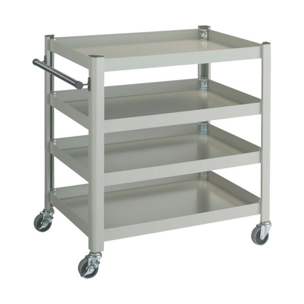 トラスコ中山 TRUSCO コンビネーションワゴン 643X427XH880 4段 TCW-81A3 1台 304-7431（直送品）