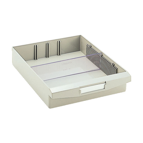 トラスコ中山 TRUSCO パーツケース バンラックケースAW型引出 内寸223X265XH56 ネオグレー AW-2 NG 1個（直送品）