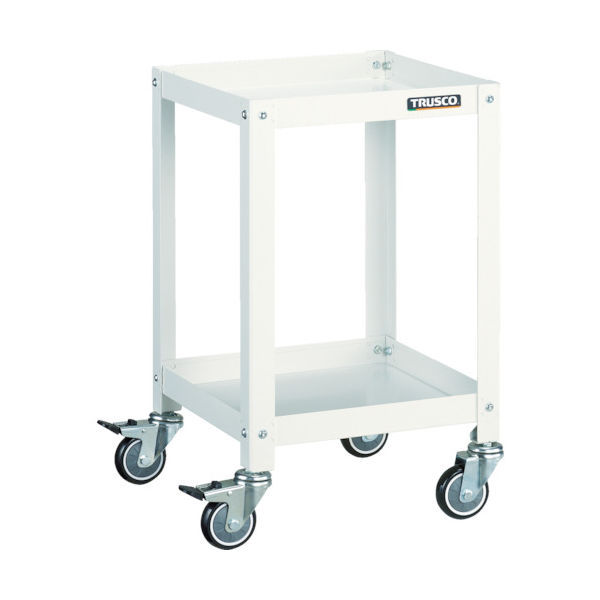 トラスコ中山 TRUSCO ツールワゴン ラビットワゴン 360X360 ウレタン車輪 ホワイト RBW-632U W 1台（直送品）