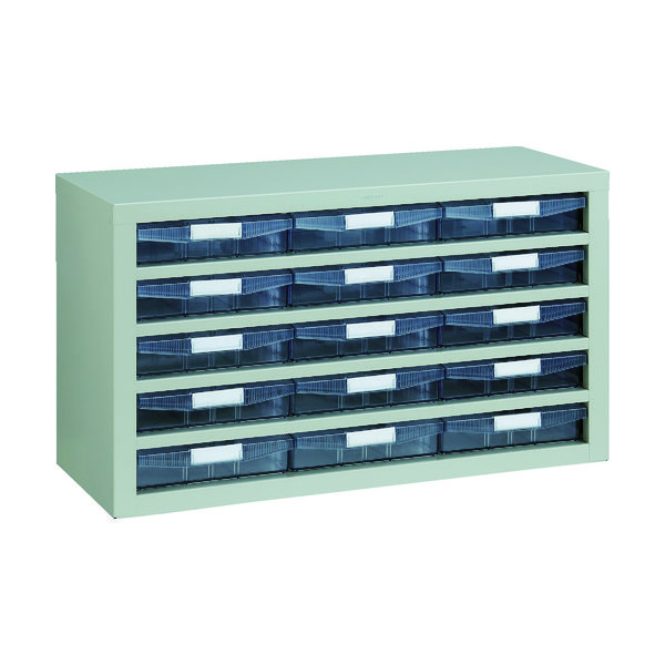 トラスコ中山 TRUSCO 引き出しユニット 795X307XH444 AW2X15 VA-65BW 1台 511-7747（直送品）