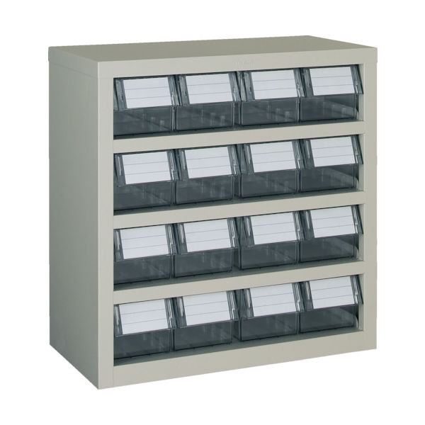 トラスコ中山 TRUSCO パーツケース 横型バンラックケースM型 592X307XH609 4列4段 TM-44B 1台 332-4613（直送品）