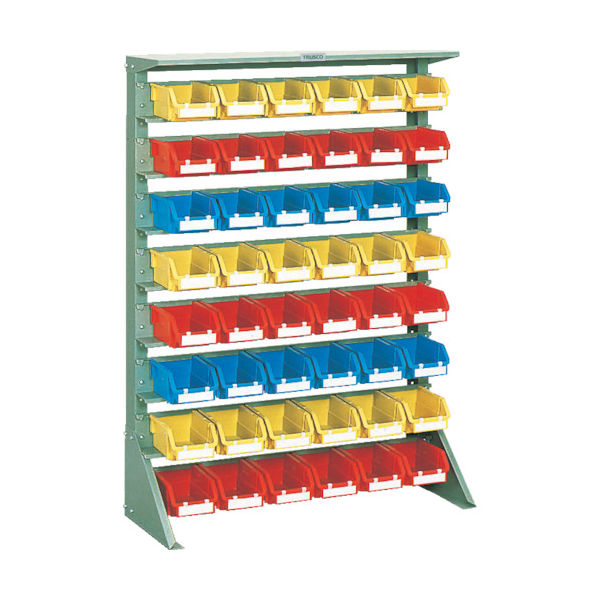 トラスコ中山 TRUSCO 重量コンテナラック H1265 T2X48 U-1208 1台(1セット) 507-9292（直送品）