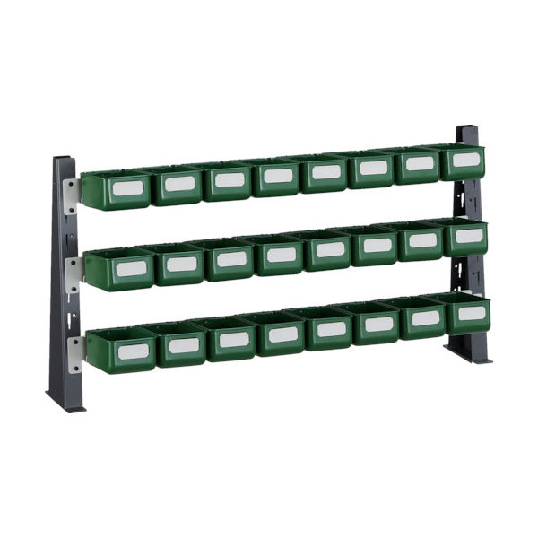 トラスコ中山 TRUSCO UPR型ライトビンラック卓上用 Kー10HX24個 UPR-ML1803K 1台(1セット) 330-4566（直送品）