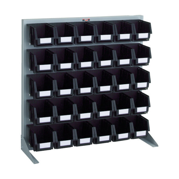 トラスコ中山 TRUSCO 導電性パネルコンテナラック 卓上型 コンテナ中X30 銀 T-0956N-E SV 1台(1個)（直送品）