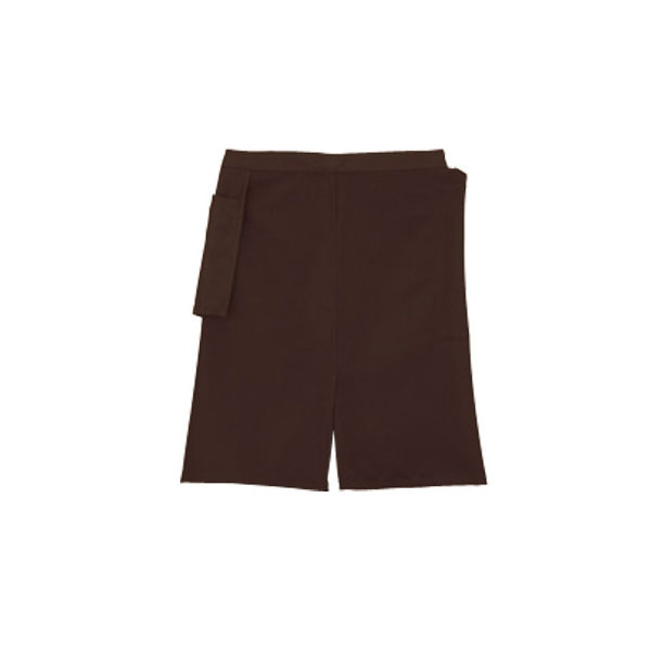 ボンマックス　ミドルエプロン　ブラウン　FK7118-5-F　（直送品）