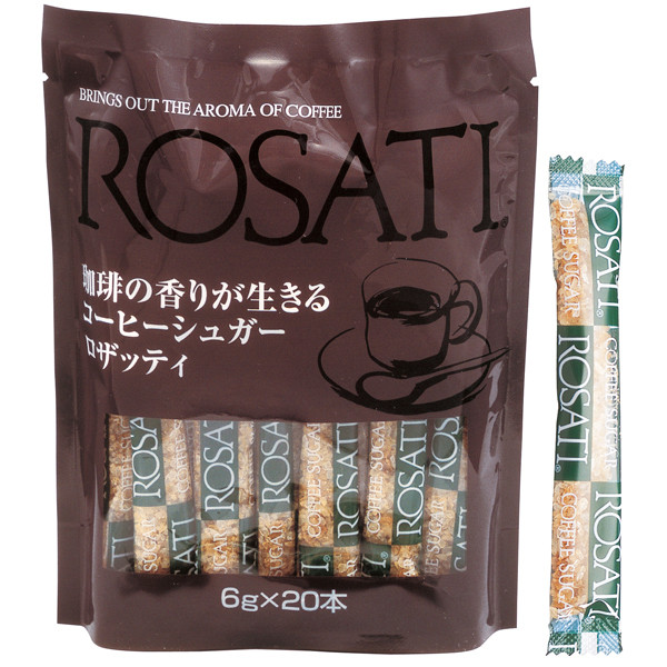 三井製糖　コーヒーシュガー　ロザッティ　6g　1袋（20本入）