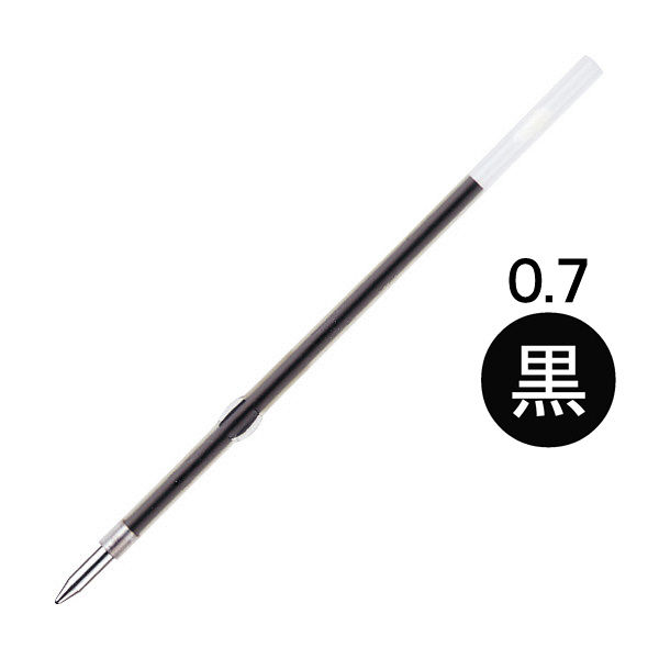 三菱鉛筆(uni) 油性ボールペン替芯 0.7mm S-7S 黒 3本 - アスクル