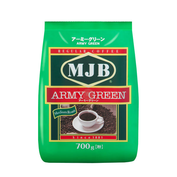 【コーヒー粉】MJB　アーミーグリーン　1袋（700g）