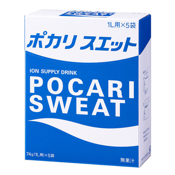 大塚製薬 ポカリスエット 1L用 パウダー（粉末） 1箱（74g×5袋入）