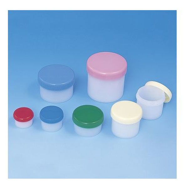 シンリョウ ＳＫ軟膏容器 Ｂ型 ３６ｍｌ 青 １セット（１００個