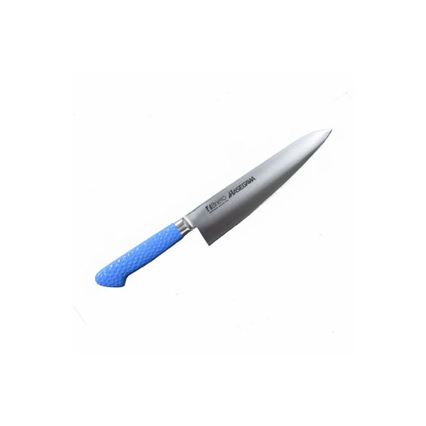 長谷川化学工業 抗菌カラー包丁　牛刀　２１０ｍｍ　ブルー MGK-210 1本