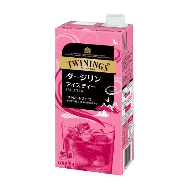 片岡物産 トワイニング リキッドティー ダージリン 1L 1箱（6本