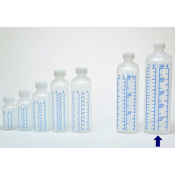 ケーエム化学 カラーメモリ投薬瓶 （未滅菌） 500cc 1808 1箱（40本入）（取寄品）