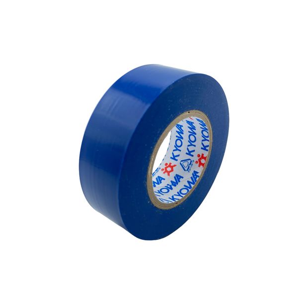 【ビニールテープ】 ミリオン 電気絶縁用ビニルテープ 青 幅19mm×長さ10m 共和 1巻