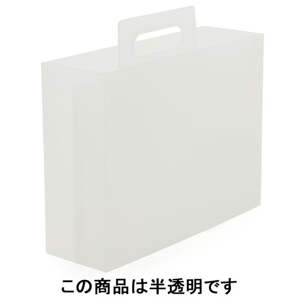 持ち手付き なし 書類バッグ a4 ファイルケース 10枚入り 書類ケース