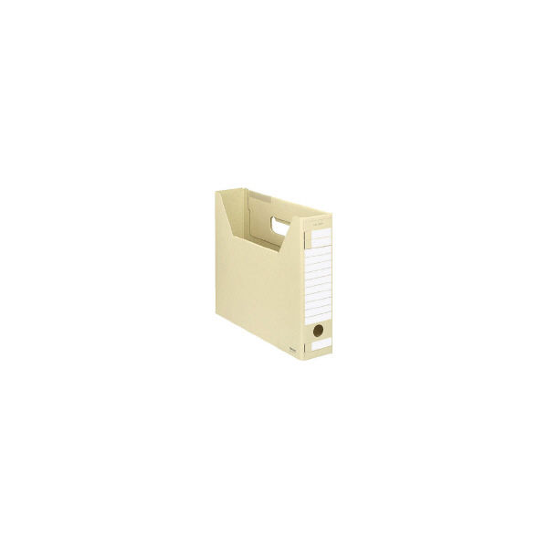 コクヨ　ファイルボックス-FS　Dタイプ　A4横　収容幅67mm　黄　1セット（50冊）