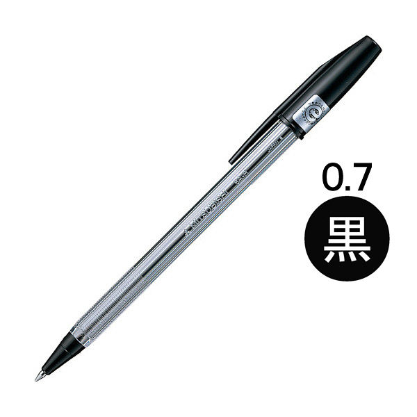 三菱鉛筆 三菱ボールペン ＳＡ−Ｒ ０．７ｍｍ 黒 １０本入