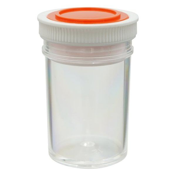 上園容器 スチロール棒瓶(標本瓶) 10mL 5-090-02 1セット(30本)（直送品）