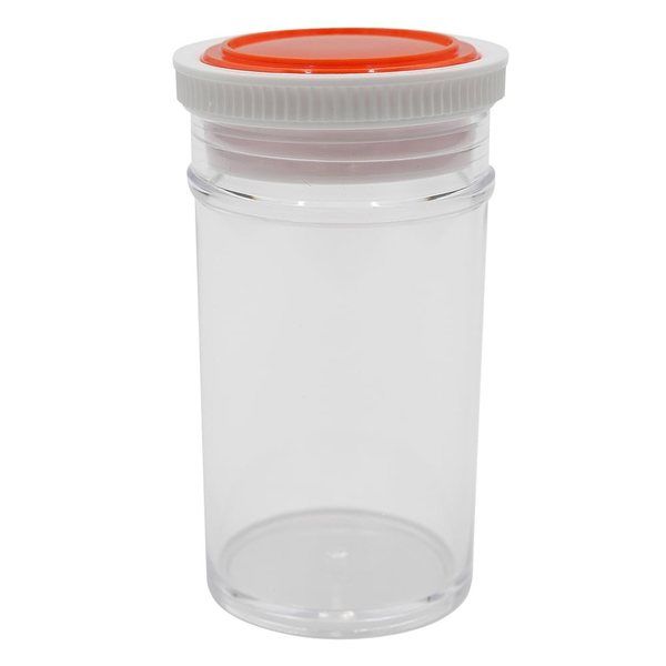 上園容器 スチロール棒瓶(標本瓶) 40mL 5-090-05 1セット(20本)（直送品）