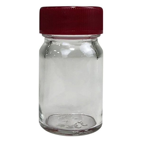 アズワン 規格瓶(広口) 透明 24mL 5-130-02 1セット(30個:1個×30本)（直送品）