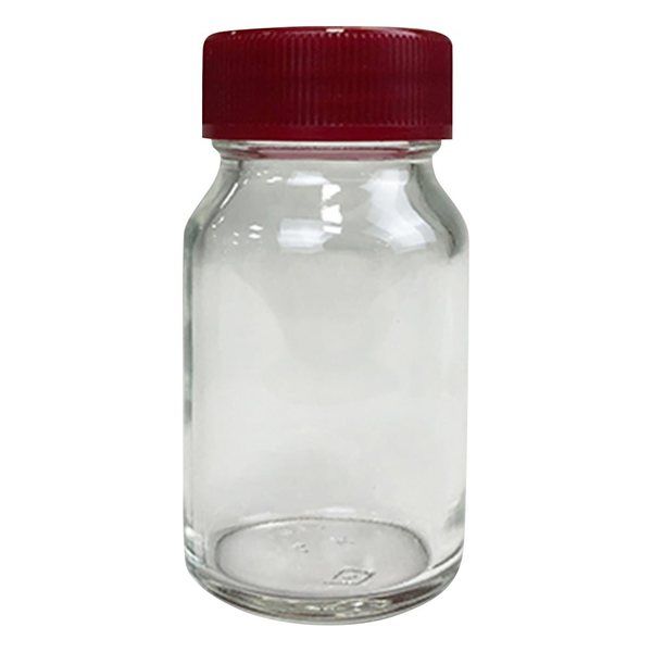 アズワン 規格瓶(広口) 透明 37.5mL 5-130-03 1セット(30個:1個×30本)（直送品）