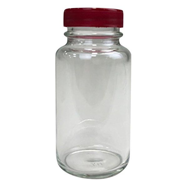 アズワン 規格瓶(広口) 透明 260mL 5-130-10 1セット(10個:1個×10本)（直送品）