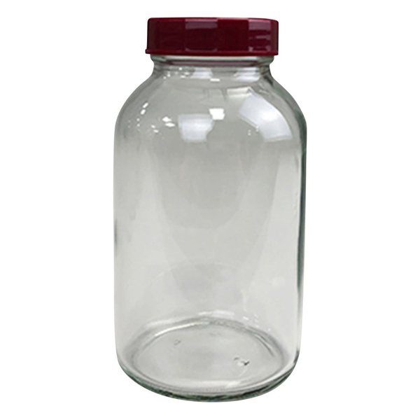 アズワン 規格瓶(広口) 透明 570mL 5-130-11 1セット(10個:1個×10本)（直送品）