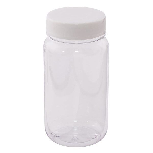 日本メデカルサイエンス ペット広口瓶 250mL 1-7402-02 1セット(10本)（直送品）