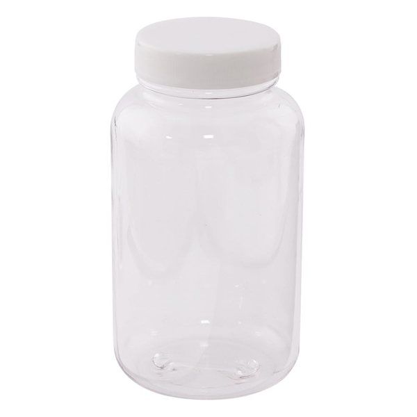 三宝化成 ペット広口瓶 500mL 1-7402-03 1セット(10本)（直送品）