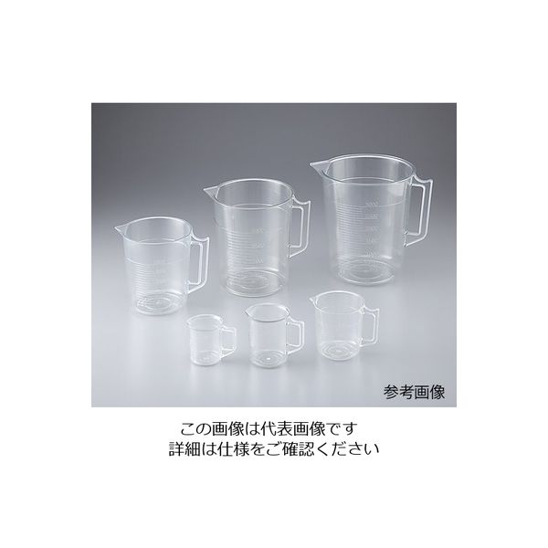 アズワン 透明計量カップ 200mL 1個 3005ー07 1-4623-12 1セット(10個)（直送品）