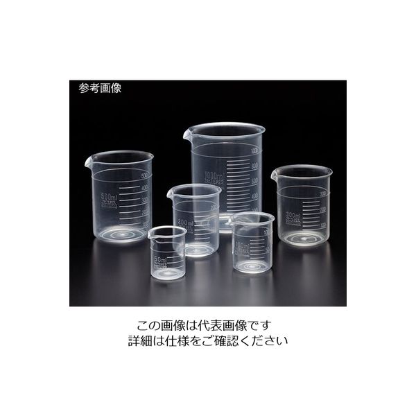 ニッコー・ハンセン TPXビーカー 200mL(手なし)1個 3009ー04 1-6165-13 1セット(10個)（直送品）