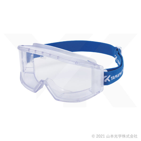 YAMAMOTO（山本光学） 大型度付めがね対応ゴーグル一眼型保護めがね 曇り止めポリカーボネートレンズ無気孔タイプ YG-5601 PET-AF（取寄品）