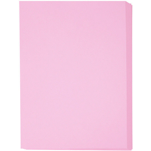 アスクル カラーペーパー厚口ピンク B4 1セット（250枚×3冊入）  オリジナル